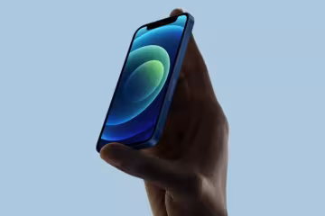 iPhone 12 mini, скріншот