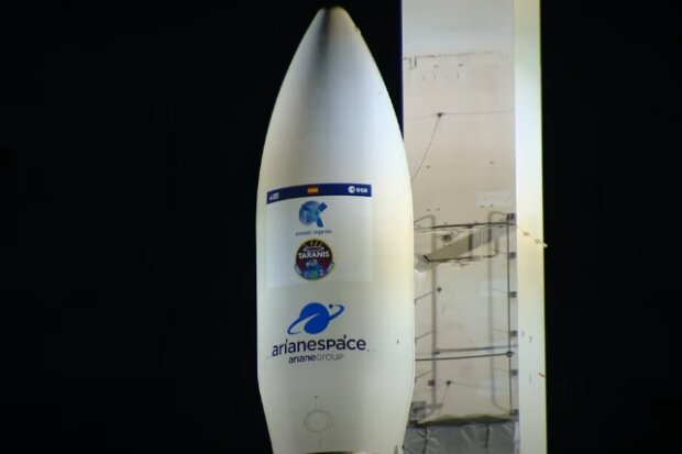 Ракета Vega, скріншот відео