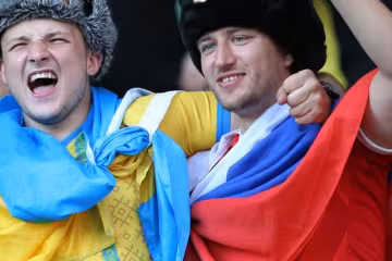 Вболівальники на матчі. Фото: УНІАН