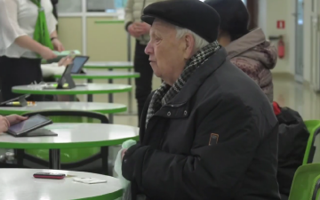 Пенсіонер. Фото: скрін youtube