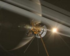 NASA показало предсмертное фото Cassini