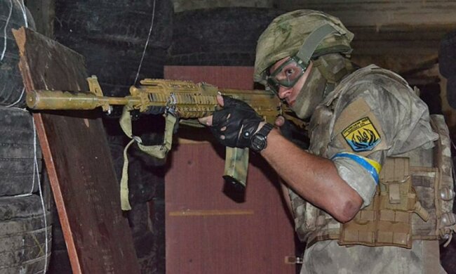 Бойцы АТО научили одесских патриотов стратегии и тактике боя