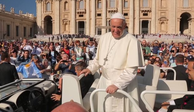 Папа Римський, фото: скріншот із відео