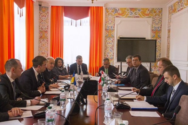 консультации украинских и венгерских дипломатов