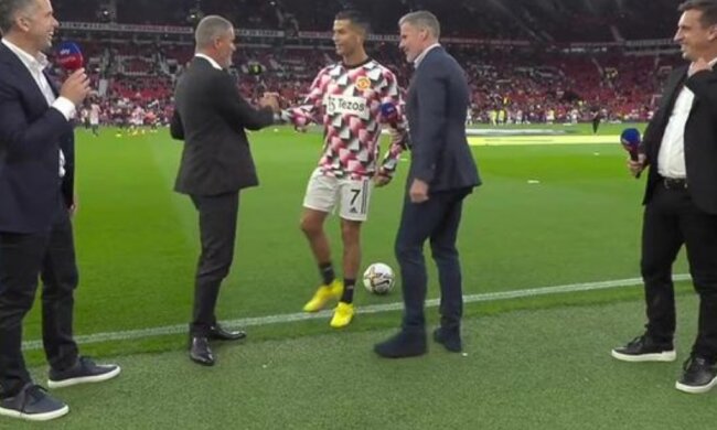 Кріштіану Роналду: скрін з відео