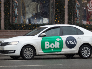 Такси "Bolt", скриншот: YouTube