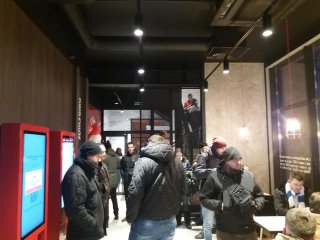 У KFC сталася штовханина