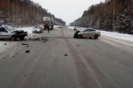 Під Харковом каскадерське ДТП: чотири машини всм`ятку, одна на даху