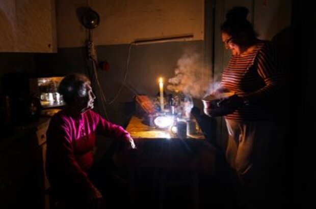Украинцы без света, фото Getty Images