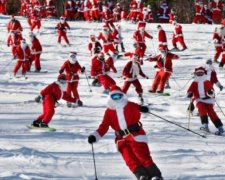 150 Санта-Клаусів зібрали гроші на благодійність (відео)