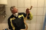 Питон укусил мужчину на унитазе: 7news.com.au