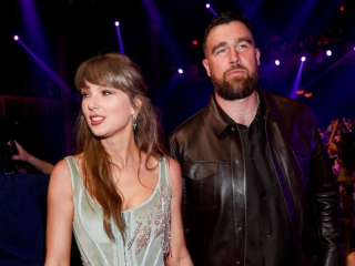 Тейлор Свифт и Тревис Келси, фото из соцсетей