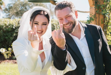 Богдан Юсипчук с женой, фото из соцсетей