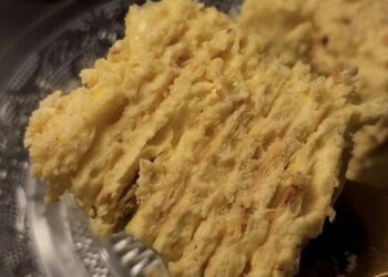 "Наполеон" на сковороде: фото скрин рецепта