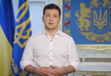 Владимир Зеленский, скриншот с видео