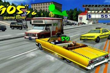 Crazy Taxi: скрін гри