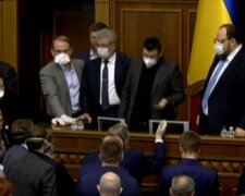 Верховна Рада України, скріншот з відео