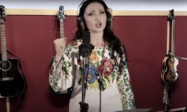Олеся Бацман, скріншот з відео