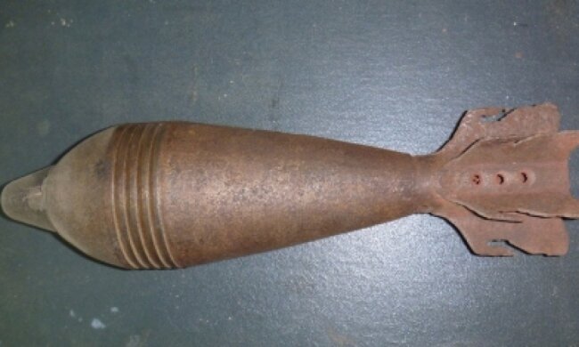 Днепропетровский бомж пытался сдать артснаряд на металлолом 