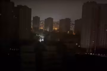 Відключення світла. Фото: скрін youtube