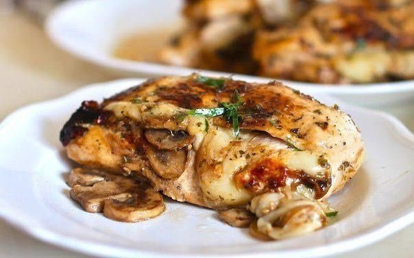 Рецепт нежного куриного филе с грибами всего за 30 минут