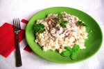 Рецепт на любой случай: ризотто с куриной грудкой и нежным сыром
