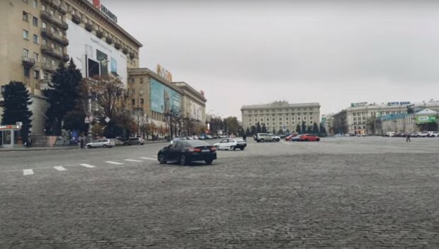 вулиця Харкова, скріншот з відео