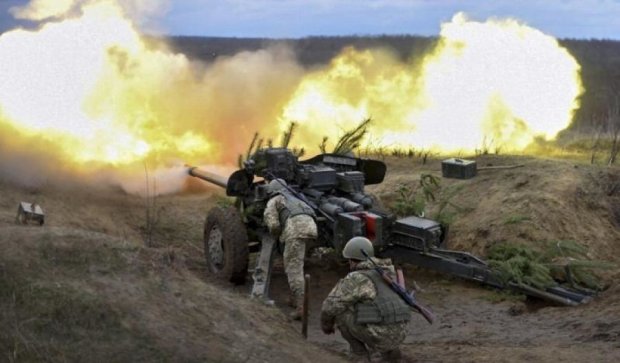 Окупанты вновь накрыли силы АТО "отведенной" артиллерией