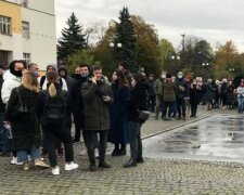 Митинг на Закарпатье, фото Общественное Закарпатье