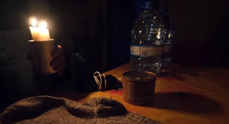 Відключення світла. Фото: скрін youtube