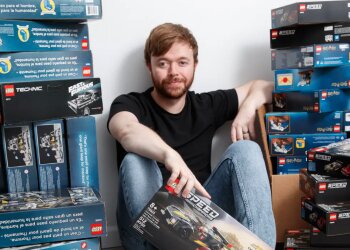 Шэй О'Фаррел зарабатывает на Lego. Фото: свободные источники