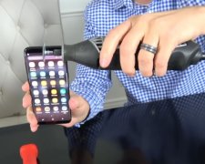 Samsung Galaxy S8 распилили электропилой