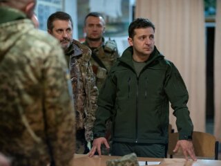 Владимир Зеленский на Донбассе