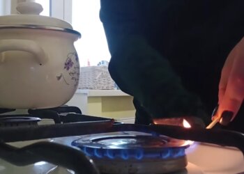 Газовая плита. Фото: скрин youtube