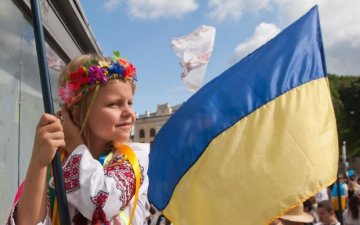 Стало известно, что москвичи желали украинцам на День Независимости