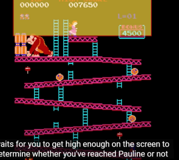 Donkey Kong, скріншот: YouTube