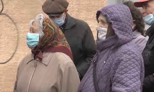 Пенсіонери, скріншот з відео