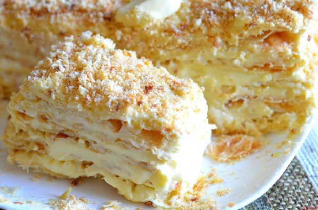 Традиционный рецепт торта "Наполеон"