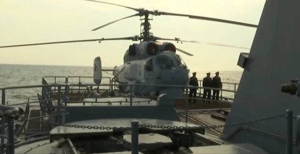 Крейсер "Москва", фото: скриншот из видео