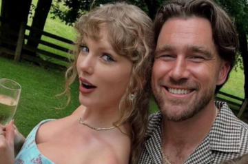 Тейлор Свіфт та Тревіс Келсі, фото з соцмереж