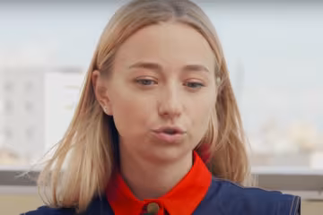 Катя Репяхова. Фото: скрін youtube