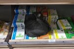 Кот в одесском магазине, фото: Telegram