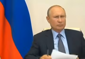 Володимир Путін, скріншот: YouTube