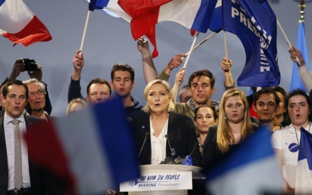 Французи намагалися зірвати агітаційний мітинг Ле Пен