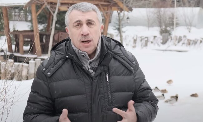 Евгений Комаровский, скриншот: Youtube