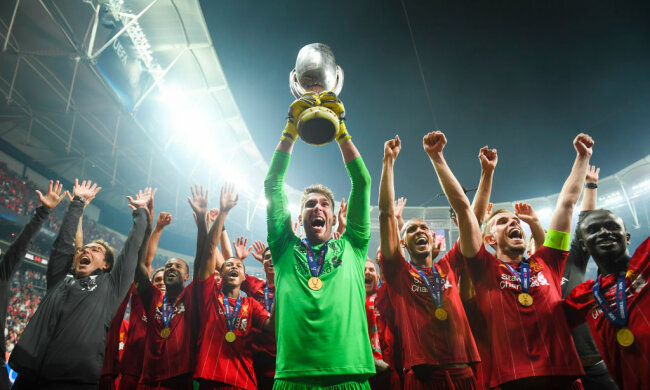 Ливерпуль - обладатель Суперкубка УЕФА, Getty Images