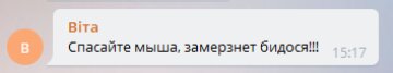 Скріншот з коментарів, telegram-канал "Чорний список