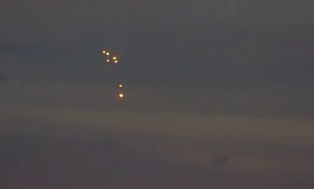 НЛО прилетели на фронт / фото: скриншот DailyMail