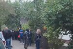 Очередь для сдачи теста на коронавирус, фото: кадр из видео