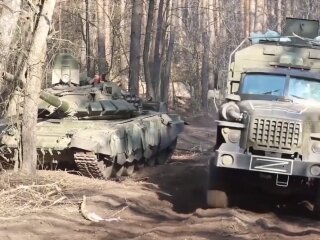 Техніка окупантів. Фото: скриншот Facebook
